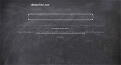 Desktop Screenshot of advisorclinet.com